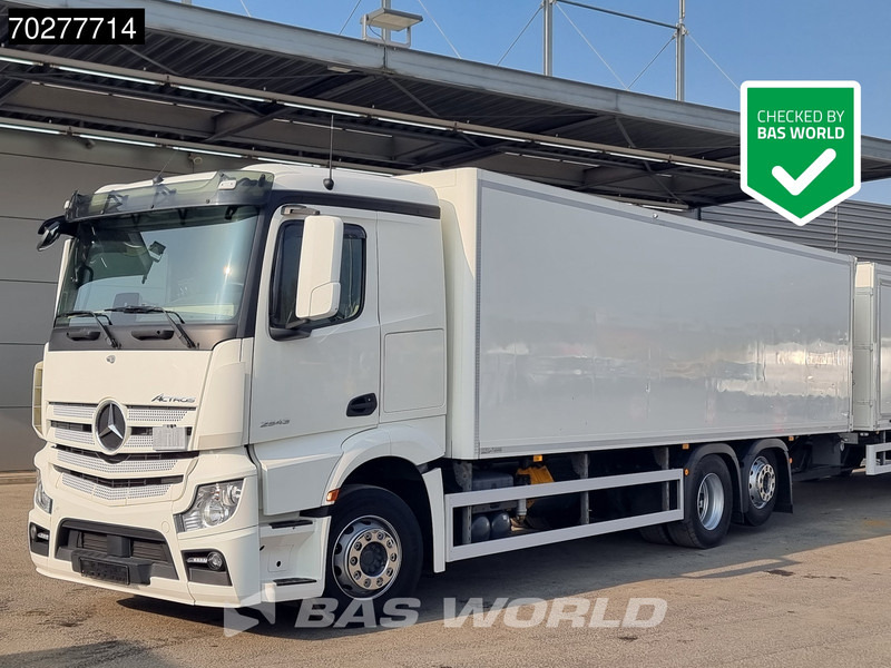 Mercedes-Benz Actros 2543 6X2 Retarder Lift+Lenkachse Navi Automatic Euro 6 - Kravas automašīna ar slēgto virsbūvi: foto 1 Mercedes-Benz Actros 2543 6X2 Retarder Lift+Lenkachse Navi Automatic Euro 6 - Kravas automašīna ar slēgto virsbūvi: foto 1