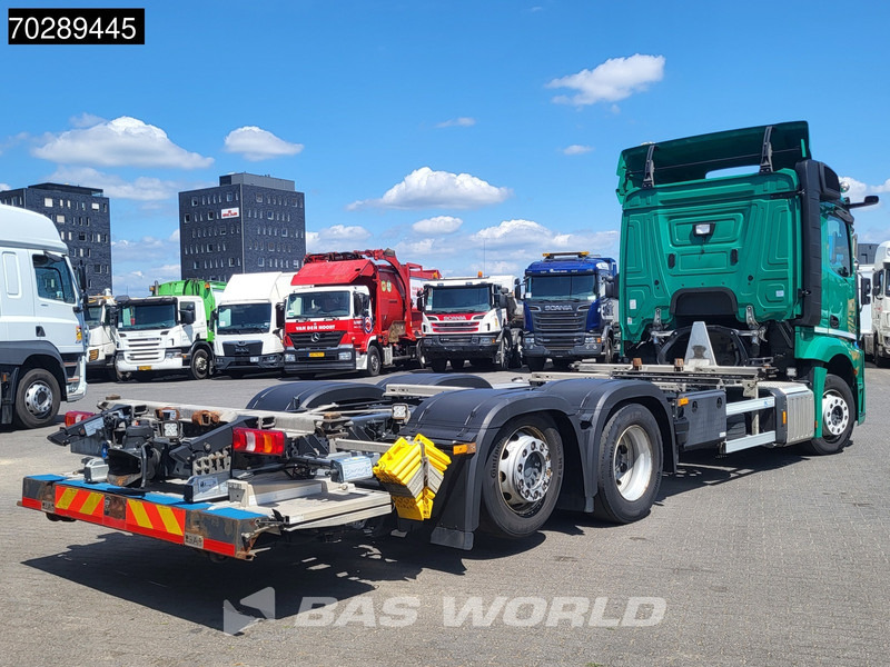 Konteineru vedējs/ Kravas automašīna ar noņemamā virsbūve Mercedes-Benz Actros 2545 6X2 Retarder Lift+Steering Axle Euro 6: foto 14
