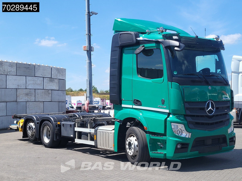 Konteineru vedējs/ Kravas automašīna ar noņemamā virsbūve Mercedes-Benz Actros 2545 6X2 Retarder Lift+Steering Axle Euro 6: foto 13