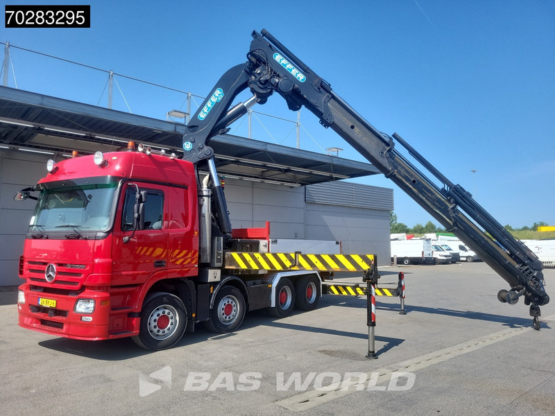 Mercedes-Benz Actros 2648 850 8X4 Effer 350/9S Kran Fifth wheel Big-Axle Automatic Euro 5 - Bortu kravas automašīna/ Platforma, Kravas auto ar manipulatoru: foto 3 Mercedes-Benz Actros 2648 850 8X4 Effer 350/9S Kran Fifth wheel Big-Axle Automatic Euro 5 - Bortu kravas automašīna/ Platforma, Kravas auto ar manipulatoru: foto 3