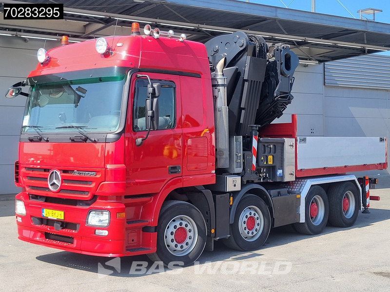 Mercedes-Benz Actros 2648 850 8X4 Effer 350/9S Kran Fifth wheel Big-Axle Automatic Euro 5 - Bortu kravas automašīna/ Platforma, Kravas auto ar manipulatoru: foto 2 Mercedes-Benz Actros 2648 850 8X4 Effer 350/9S Kran Fifth wheel Big-Axle Automatic Euro 5 - Bortu kravas automašīna/ Platforma, Kravas auto ar manipulatoru: foto 2