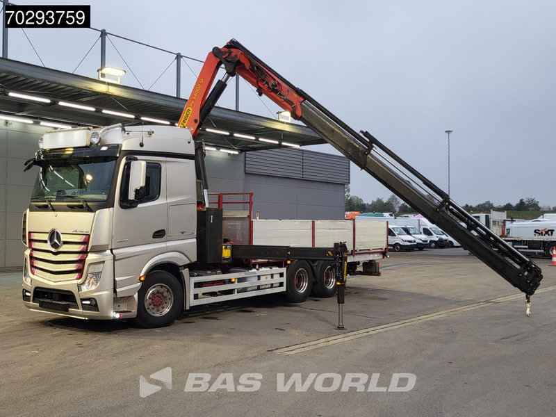 Mercedes-Benz Actros 2653 Actros 6X4 Palfinger PK34002 SH Kran Crane Retarder Xenon Euro 6 - Bortu kravas automašīna/ Platforma, Kravas auto ar manipulatoru: foto 5 Mercedes-Benz Actros 2653 Actros 6X4 Palfinger PK34002 SH Kran Crane Retarder Xenon Euro 6 - Bortu kravas automašīna/ Platforma, Kravas auto ar manipulatoru: foto 5