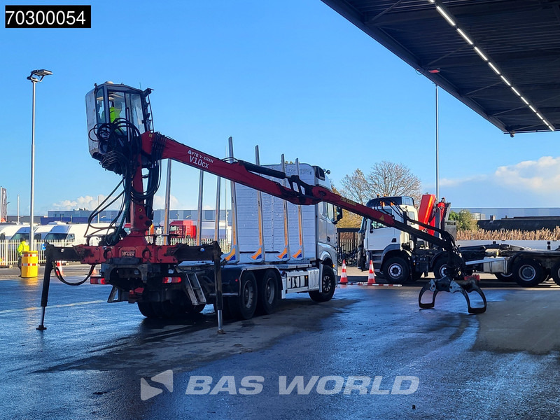Mercedes-Benz Actros 2663 Actros 6X4 Timber truck FTG V10CX.81 wood crane Big-Axle Automatic Euro 6 - Kokvedējs, Kravas auto ar manipulatoru: foto 5 Mercedes-Benz Actros 2663 Actros 6X4 Timber truck FTG V10CX.81 wood crane Big-Axle Automatic Euro 6 - Kokvedējs, Kravas auto ar manipulatoru: foto 5
