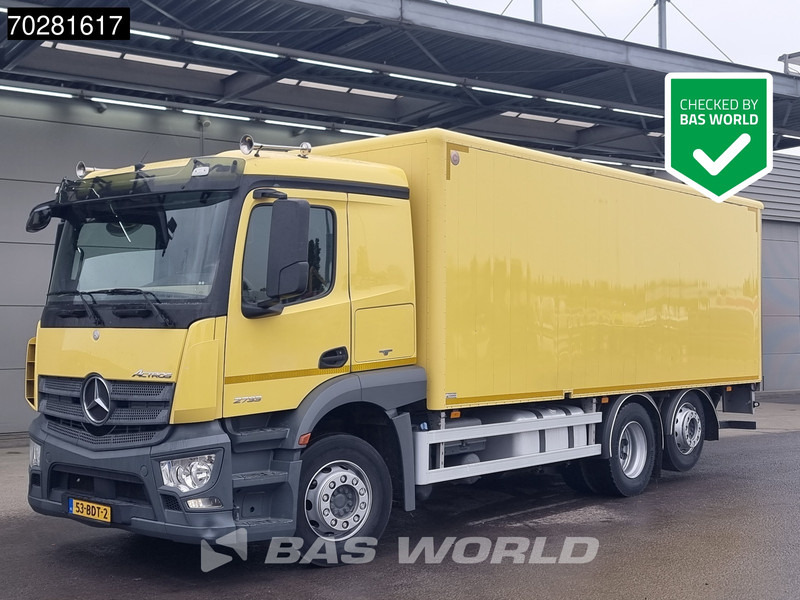 Mercedes-Benz Actros 2733 6X2 NL-Truck 4000kg ladebordwand Lift-Lenkachse Euro 6 - Kravas automašīna ar slēgto virsbūvi: foto 1 Mercedes-Benz Actros 2733 6X2 NL-Truck 4000kg ladebordwand Lift-Lenkachse Euro 6 - Kravas automašīna ar slēgto virsbūvi: foto 1