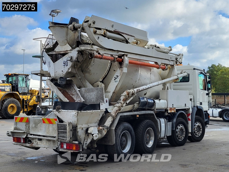 Mercedes-Benz Actros 3241 8X4 7m3 Putzmeister TMM 21-3 Mixer Big-Axle Steelsuspension 3-Pedals Euro 4 - Betonvedējs: foto 5 Mercedes-Benz Actros 3241 8X4 7m3 Putzmeister TMM 21-3 Mixer Big-Axle Steelsuspension 3-Pedals Euro 4 - Betonvedējs: foto 5