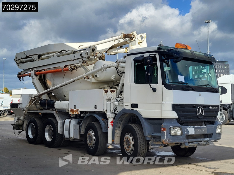 Mercedes-Benz Actros 3241 8X4 7m3 Putzmeister TMM 21-3 Mixer Big-Axle Steelsuspension 3-Pedals Euro 4 - Betonvedējs: foto 3 Mercedes-Benz Actros 3241 8X4 7m3 Putzmeister TMM 21-3 Mixer Big-Axle Steelsuspension 3-Pedals Euro 4 - Betonvedējs: foto 3