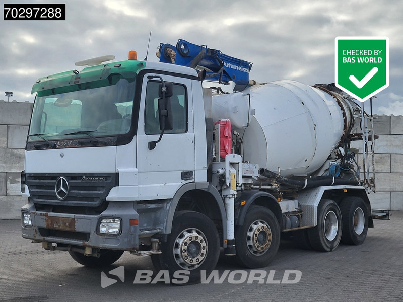 Mercedes-Benz Actros 3241 8X4 Putzmeister TMM 21 +7m3 Liebherr PUMI Steelsuspension 3-Pedals Euro 3 - Betona sūknis: foto 1 Mercedes-Benz Actros 3241 8X4 Putzmeister TMM 21 +7m3 Liebherr PUMI Steelsuspension 3-Pedals Euro 3 - Betona sūknis: foto 1