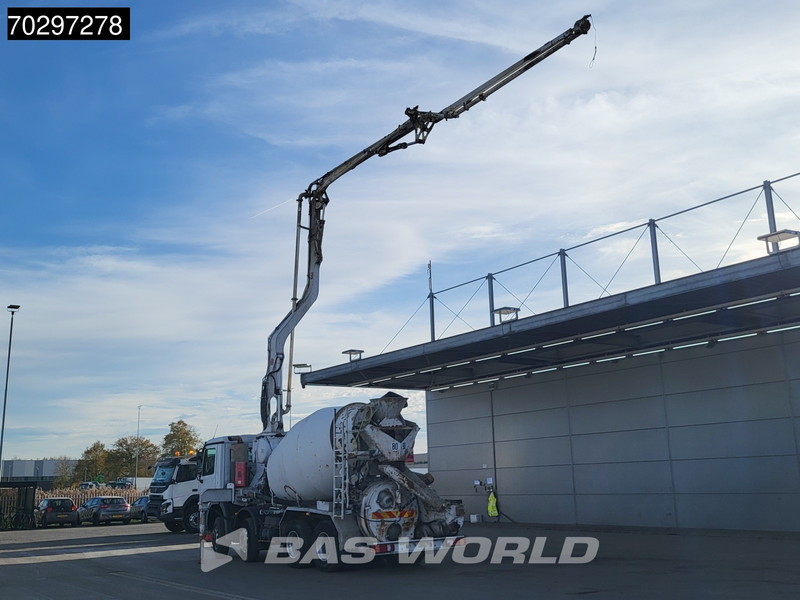 Mercedes-Benz Actros 3241 8X4 Putzmeister TMM 21-G2 PUMI 7m3 Mixer Big-Axle Steelsuspension 3-Pedals Euro 3 - Betona sūknis: foto 5 Mercedes-Benz Actros 3241 8X4 Putzmeister TMM 21-G2 PUMI 7m3 Mixer Big-Axle Steelsuspension 3-Pedals Euro 3 - Betona sūknis: foto 5