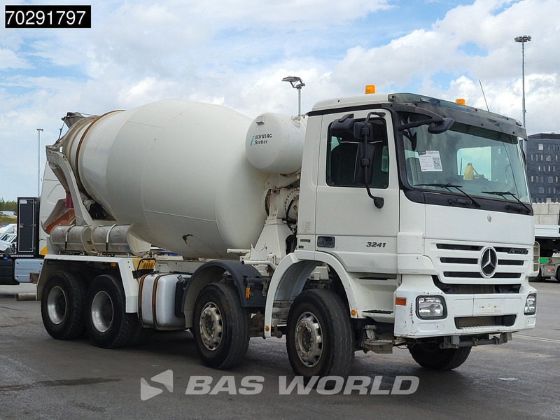 Mercedes-Benz Actros 3241 8X4 Retarder 9m3 Stetter Steelsuspension 3-Pedals Euro 4 - Betonvedējs: foto 3 Mercedes-Benz Actros 3241 8X4 Retarder 9m3 Stetter Steelsuspension 3-Pedals Euro 4 - Betonvedējs: foto 3
