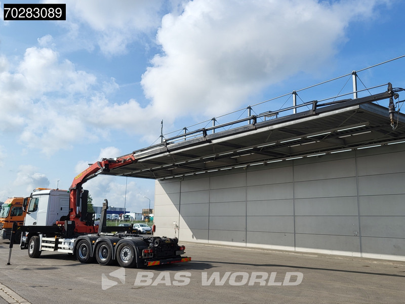 Mercedes-Benz Actros 3245 Actros 8X4 Palfinger PK22002 EH Crane 17tons hooklift Big-Axle Lift+Lenkachse Navi Euro 6 - Pacēlājs ar āķi, Kravas auto ar manipulatoru: foto 2 Mercedes-Benz Actros 3245 Actros 8X4 Palfinger PK22002 EH Crane 17tons hooklift Big-Axle Lift+Lenkachse Navi Euro 6 - Pacēlājs ar āķi, Kravas auto ar manipulatoru: foto 2