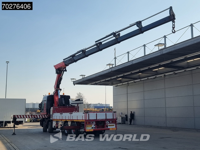 Mercedes-Benz Actros 4146 8X4 FASSI F600AXP.26 Crane Kran NL-Truck Euro 5 - Bortu kravas automašīna/ Platforma, Kravas auto ar manipulatoru: foto 2 Mercedes-Benz Actros 4146 8X4 FASSI F600AXP.26 Crane Kran NL-Truck Euro 5 - Bortu kravas automašīna/ Platforma, Kravas auto ar manipulatoru: foto 2