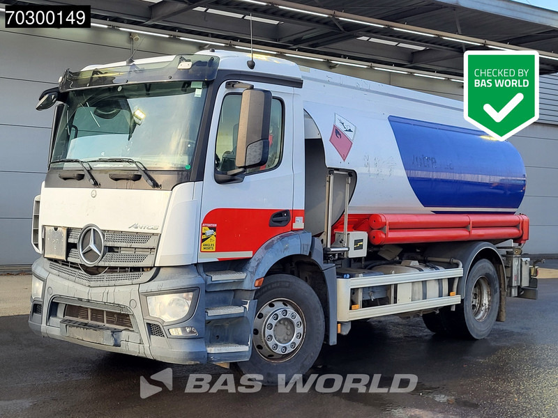 Mercedes-Benz Antos 1824 4X2 13.500Liter Fuel tanker ADR Automatic Euro 6 - Autocisterna: foto 1 Mercedes-Benz Antos 1824 4X2 13.500Liter Fuel tanker ADR Automatic Euro 6 - Autocisterna: foto 1