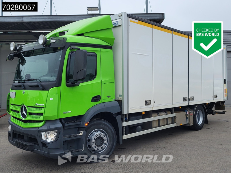 Mercedes-Benz Antos 1827 4X2 18tonner ADR Ladebordwand boxheater Euro 6 - Kravas automašīna ar slēgto virsbūvi: foto 1 Mercedes-Benz Antos 1827 4X2 18tonner ADR Ladebordwand boxheater Euro 6 - Kravas automašīna ar slēgto virsbūvi: foto 1