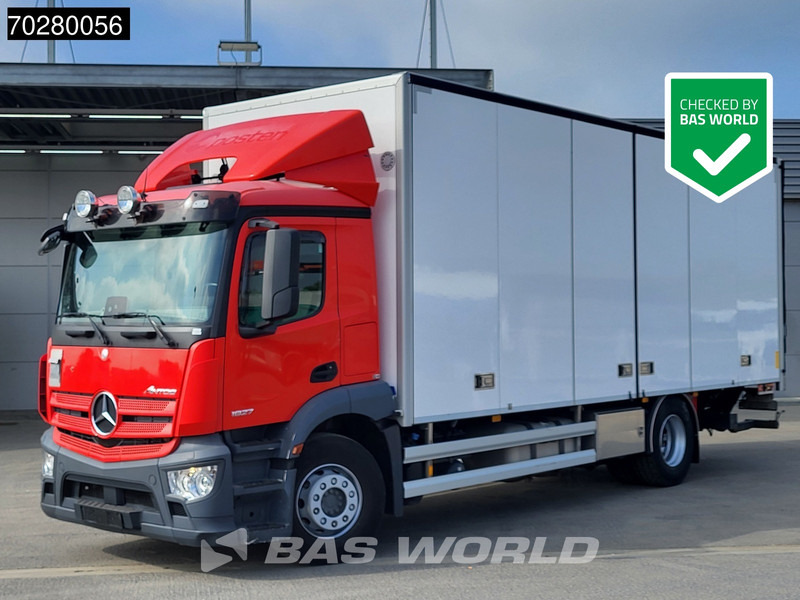 Mercedes-Benz Antos 1827 4X2 19tonner 2000kg Ladebordwand Automatic Euro 6 - Kravas automašīna ar slēgto virsbūvi: foto 1 Mercedes-Benz Antos 1827 4X2 19tonner 2000kg Ladebordwand Automatic Euro 6 - Kravas automašīna ar slēgto virsbūvi: foto 1
