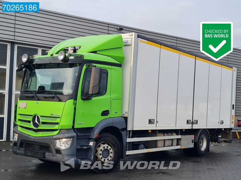 Kravas automašīna ar slēgto virsbūvi Mercedes-Benz Antos 1827 4X2 19tonner Ladebordwand Automatic Euro 6: foto 1