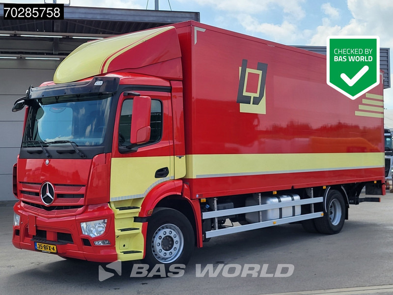 Mercedes-Benz Antos 1827 4X2 20.5t NL-Truck APK Automatic 2000kg Ladebordwand Euro 6 - Kravas automašīna ar slēgto virsbūvi: foto 1 Mercedes-Benz Antos 1827 4X2 20.5t NL-Truck APK Automatic 2000kg Ladebordwand Euro 6 - Kravas automašīna ar slēgto virsbūvi: foto 1