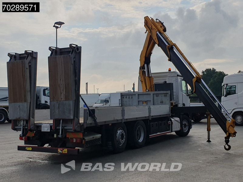 Bortu kravas automašīna/ Platforma, Kravas auto ar manipulatoru Mercedes-Benz Antos 2542 6X2 Fassi F330A023 Crane Kran Hydraulic ramps Retarder Lift+steering Euro 6: foto 5