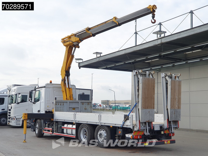 Mercedes-Benz Antos 2542 6X2 Fassi F330A023 Crane Kran Hydraulic ramps Retarder Lift+steering Euro 6 - Bortu kravas automašīna/ Platforma, Kravas auto ar manipulatoru: foto 2 Mercedes-Benz Antos 2542 6X2 Fassi F330A023 Crane Kran Hydraulic ramps Retarder Lift+steering Euro 6 - Bortu kravas automašīna/ Platforma, Kravas auto ar manipulatoru: foto 2
