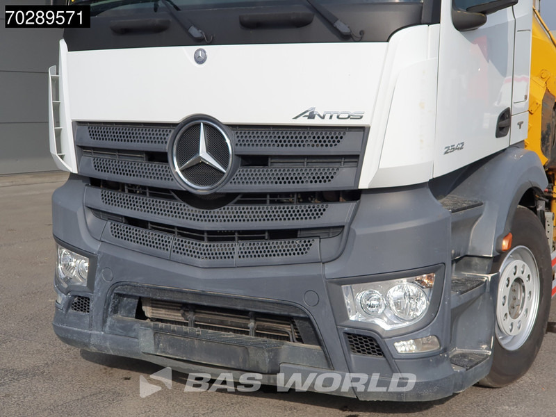 Bortu kravas automašīna/ Platforma, Kravas auto ar manipulatoru Mercedes-Benz Antos 2542 6X2 Fassi F330A023 Crane Kran Hydraulic ramps Retarder Lift+steering Euro 6: foto 14