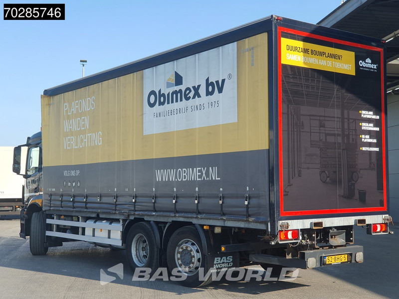 Mercedes-Benz Antos 2835 6X2 28ton NL-Truck Lift+lenkasche Automatic Navi Euro 6 - Kravas automašīna ar tentu: foto 2 Mercedes-Benz Antos 2835 6X2 28ton NL-Truck Lift+lenkasche Automatic Navi Euro 6 - Kravas automašīna ar tentu: foto 2
