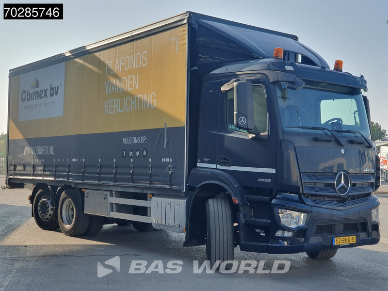 Mercedes-Benz Antos 2835 6X2 28ton NL-Truck Lift+lenkasche Automatic Navi Euro 6 - Kravas automašīna ar tentu: foto 3 Mercedes-Benz Antos 2835 6X2 28ton NL-Truck Lift+lenkasche Automatic Navi Euro 6 - Kravas automašīna ar tentu: foto 3