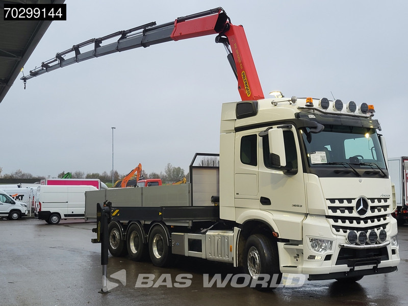Mercedes-Benz Aroc 3653 Arocs 8X4 Palfinger PK26002-EH G Kran Crane Remote Lift + steering axle Euro 6 - Bortu kravas automašīna/ Platforma, Kravas auto ar manipulatoru: foto 3 Mercedes-Benz Aroc 3653 Arocs 8X4 Palfinger PK26002-EH G Kran Crane Remote Lift + steering axle Euro 6 - Bortu kravas automašīna/ Platforma, Kravas auto ar manipulatoru: foto 3
