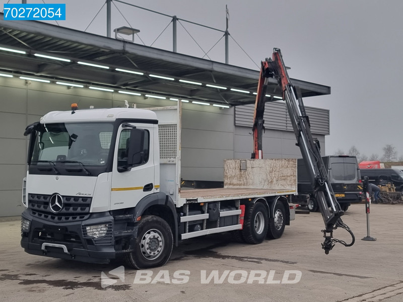 Mercedes-Benz Arocs 2536 6X2 Palfinger PK 16002 Crane Lenkasche Euro 6 - Bortu kravas automašīna/ Platforma, Kravas auto ar manipulatoru: foto 5 Mercedes-Benz Arocs 2536 6X2 Palfinger PK 16002 Crane Lenkasche Euro 6 - Bortu kravas automašīna/ Platforma, Kravas auto ar manipulatoru: foto 5