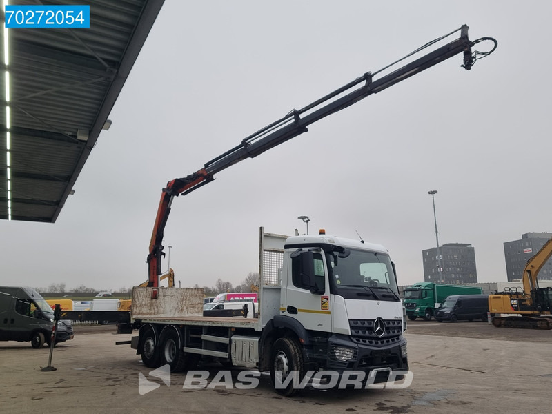 Mercedes-Benz Arocs 2536 6X2 Palfinger PK 16002 Crane Lenkasche Euro 6 - Bortu kravas automašīna/ Platforma, Kravas auto ar manipulatoru: foto 3 Mercedes-Benz Arocs 2536 6X2 Palfinger PK 16002 Crane Lenkasche Euro 6 - Bortu kravas automašīna/ Platforma, Kravas auto ar manipulatoru: foto 3