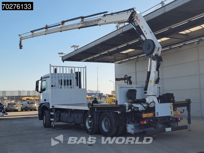 Mercedes-Benz Arocs 2636 6X4 HIAB X-HIDUO 188 ES-S Crane Kran Big axle Euro 6 - Bortu kravas automašīna/ Platforma, Kravas auto ar manipulatoru: foto 2 Mercedes-Benz Arocs 2636 6X4 HIAB X-HIDUO 188 ES-S Crane Kran Big axle Euro 6 - Bortu kravas automašīna/ Platforma, Kravas auto ar manipulatoru: foto 2
