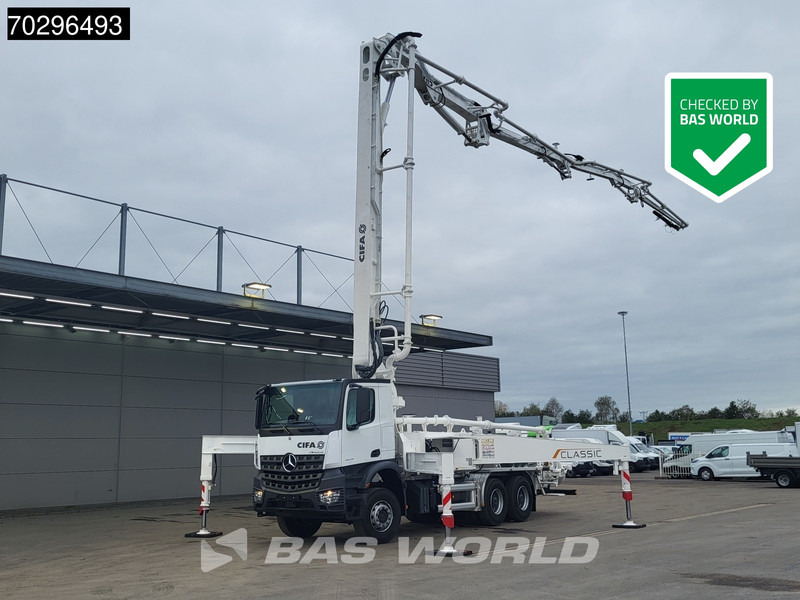 Mercedes-Benz Arocs 2646 6X4 NEW! 36 mtr Concrete Pump CIFA K36C-PU17080 Automatic Euro 6 - Betona sūknis: foto 1 Mercedes-Benz Arocs 2646 6X4 NEW! 36 mtr Concrete Pump CIFA K36C-PU17080 Automatic Euro 6 - Betona sūknis: foto 1