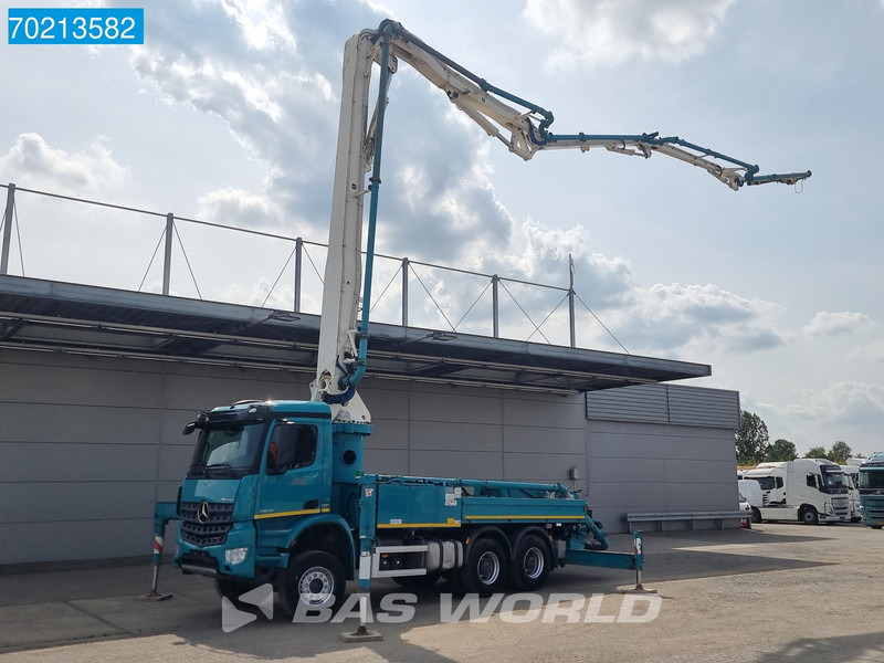 Mercedes-Benz Arocs 2836 6X4 Manual 33mtr Pump Sermac 5Z33 SC150 Euro 6 - Betona sūknis: foto 1 Mercedes-Benz Arocs 2836 6X4 Manual 33mtr Pump Sermac 5Z33 SC150 Euro 6 - Betona sūknis: foto 1