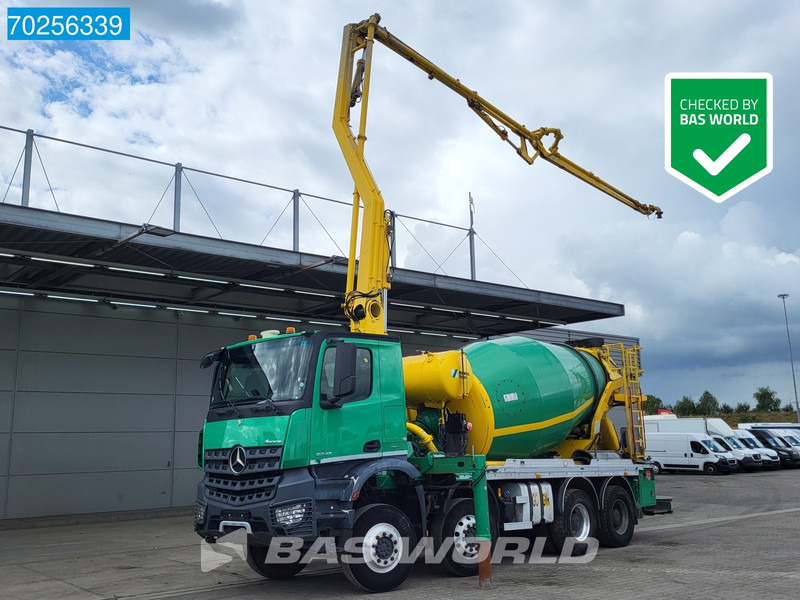 Betona sūknis Mercedes-Benz Arocs 3243 8X4 Schwing Stetter 21 Meters Pumi Euro 6: foto 1