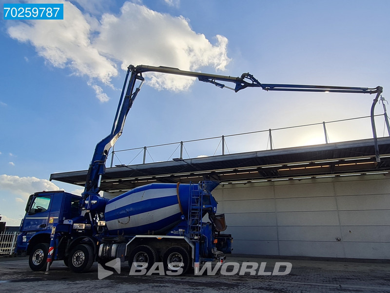 Mercedes-Benz Arocs 3251 8X4 PUMI Putzmeister TMM 24 + Liebherr 7m3 Mixer Retarder Euro 6 - Betona sūknis: foto 3 Mercedes-Benz Arocs 3251 8X4 PUMI Putzmeister TMM 24 + Liebherr 7m3 Mixer Retarder Euro 6 - Betona sūknis: foto 3