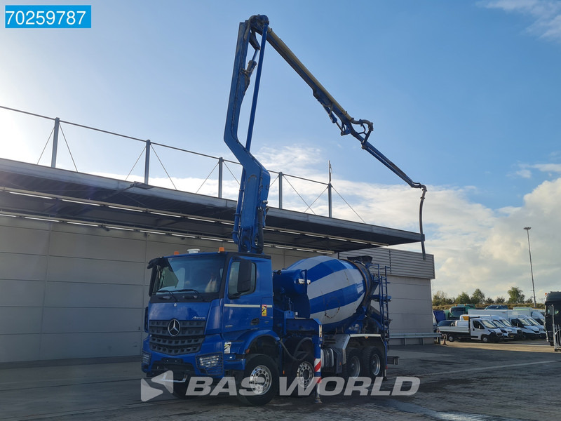 Mercedes-Benz Arocs 3251 8X4 PUMI Putzmeister TMM 24 + Liebherr 7m3 Mixer Retarder Euro 6 - Betona sūknis: foto 2 Mercedes-Benz Arocs 3251 8X4 PUMI Putzmeister TMM 24 + Liebherr 7m3 Mixer Retarder Euro 6 - Betona sūknis: foto 2