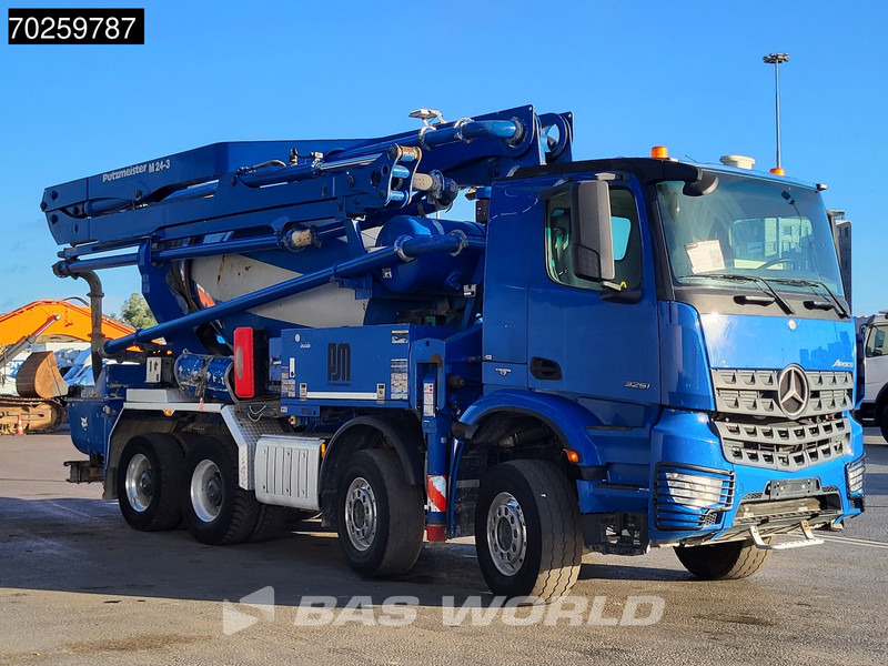 Mercedes-Benz Arocs 3251 8X4 PUMI Putzmeister TMM 24 + Liebherr 7m3 Mixer Retarder Euro 6 līzingu Mercedes-Benz Arocs 3251 8X4 PUMI Putzmeister TMM 24 + Liebherr 7m3 Mixer Retarder Euro 6: foto 8