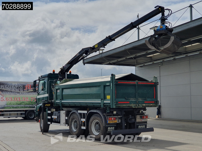 Mercedes-Benz Arocs 3342 Arocs 6X6 NL-Truck HMF 1643 Z-Crane Kran Steering Axle Big-Axle Euro 6 - Kravas automašīna pašizgāzējs, Kravas auto ar manipulatoru: foto 2 Mercedes-Benz Arocs 3342 Arocs 6X6 NL-Truck HMF 1643 Z-Crane Kran Steering Axle Big-Axle Euro 6 - Kravas automašīna pašizgāzējs, Kravas auto ar manipulatoru: foto 2