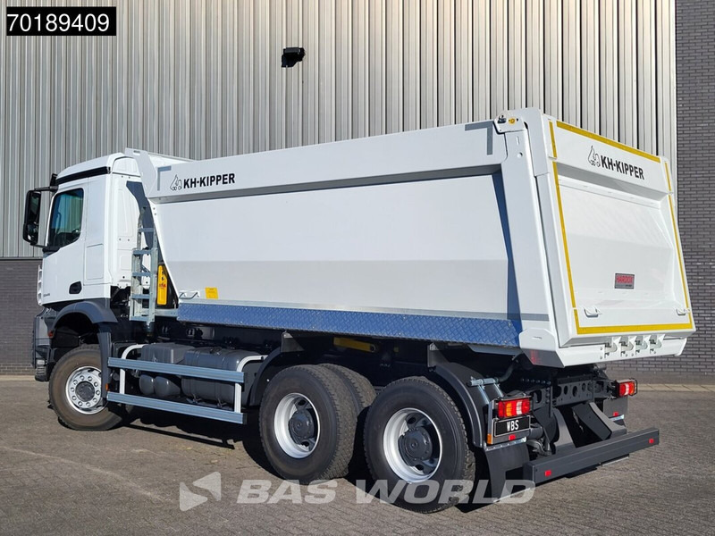 Mercedes-Benz Arocs 3345 6X4 NEW! 18m3 KH-Kipper Automatic Full Steel suspension Big-Axle Euro 3 - Kravas automašīna pašizgāzējs: foto 3 Mercedes-Benz Arocs 3345 6X4 NEW! 18m3 KH-Kipper Automatic Full Steel suspension Big-Axle Euro 3 - Kravas automašīna pašizgāzējs: foto 3