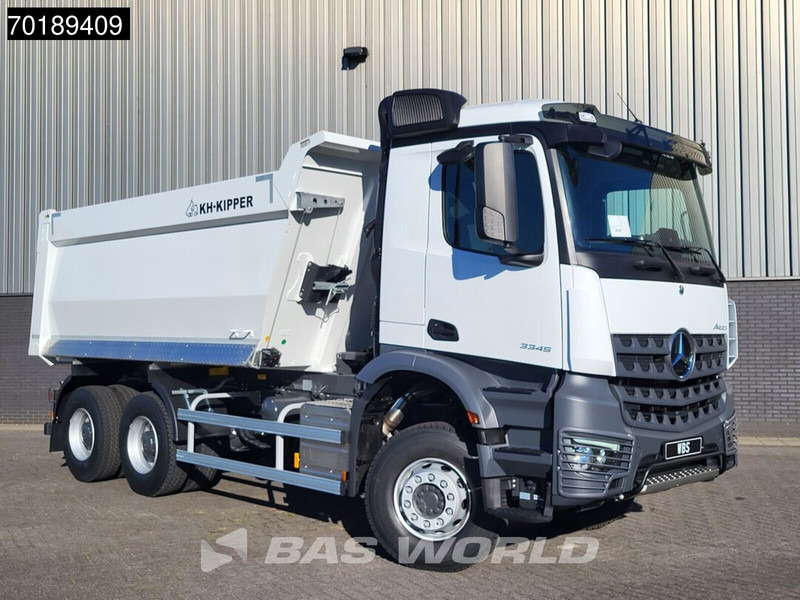 Mercedes-Benz Arocs 3345 6X4 NEW! 18m3 KH-Kipper Automatic Full Steel suspension Big-Axle Euro 3 - Kravas automašīna pašizgāzējs: foto 2 Mercedes-Benz Arocs 3345 6X4 NEW! 18m3 KH-Kipper Automatic Full Steel suspension Big-Axle Euro 3 - Kravas automašīna pašizgāzējs: foto 2