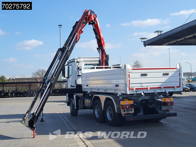 Mercedes-Benz Arocs 3348 6X4 Fasi F195A.2.24 Kran 3 sided tipper 9m3 Big-Axle Navi Euro 6 - Kravas automašīna pašizgāzējs, Kravas auto ar manipulatoru: foto 5 Mercedes-Benz Arocs 3348 6X4 Fasi F195A.2.24 Kran 3 sided tipper 9m3 Big-Axle Navi Euro 6 - Kravas automašīna pašizgāzējs, Kravas auto ar manipulatoru: foto 5