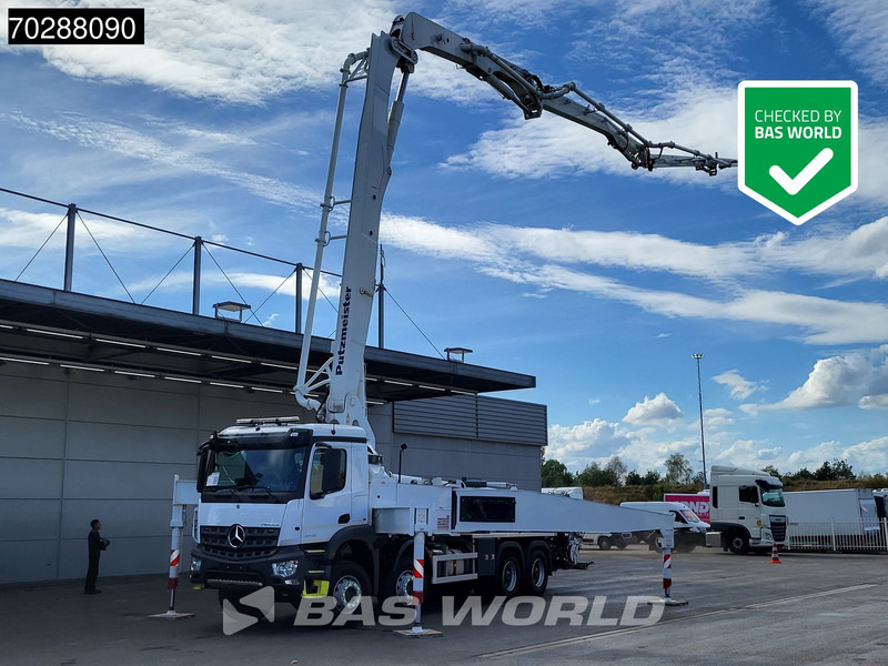 Mercedes-Benz Arocs 3740 8X4 Putzmeister M42-5 Betonpomp Big-Axle Steelsuspension Euro 6 - Betona sūknis: foto 1 Mercedes-Benz Arocs 3740 8X4 Putzmeister M42-5 Betonpomp Big-Axle Steelsuspension Euro 6 - Betona sūknis: foto 1