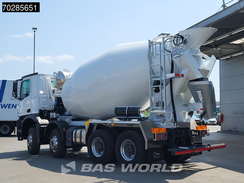 Mercedes-Benz Arocs 3743 8X4 NEW! 10m3 Mixer Big-Axle Steelsuspension Automatic Euro 6 - Betonvedējs: foto 2 Mercedes-Benz Arocs 3743 8X4 NEW! 10m3 Mixer Big-Axle Steelsuspension Automatic Euro 6 - Betonvedējs: foto 2