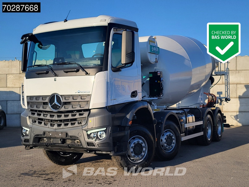 Mercedes-Benz Arocs 4142 8X4 New! 12m3 IMER Mixer Steelsuspension Automatic Big-Axle Euro 6 - Betonvedējs: foto 1 Mercedes-Benz Arocs 4142 8X4 New! 12m3 IMER Mixer Steelsuspension Automatic Big-Axle Euro 6 - Betonvedējs: foto 1