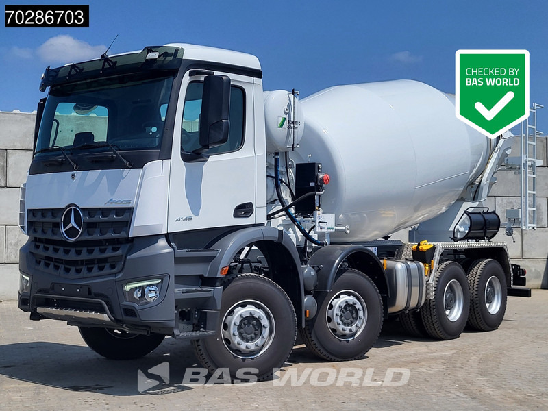 Mercedes-Benz Arocs 4145 8X4 NEW! 11m3 Schwing Stetter Mixer Big-Axle Manual Euro 3 - Betonvedējs: foto 1 Mercedes-Benz Arocs 4145 8X4 NEW! 11m3 Schwing Stetter Mixer Big-Axle Manual Euro 3 - Betonvedējs: foto 1