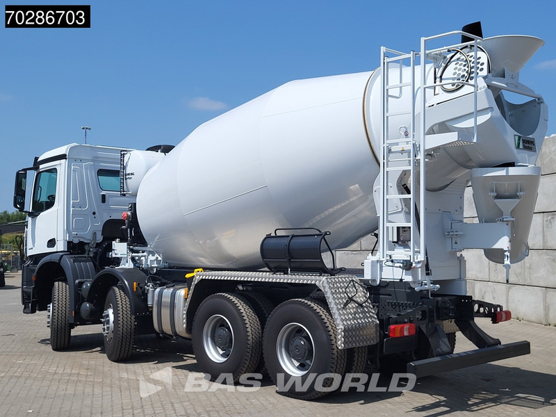 Mercedes-Benz Arocs 4145 8X4 NEW! 11m3 Schwing Stetter Mixer Big-Axle Manual Euro 3 - Betonvedējs: foto 2 Mercedes-Benz Arocs 4145 8X4 NEW! 11m3 Schwing Stetter Mixer Big-Axle Manual Euro 3 - Betonvedējs: foto 2