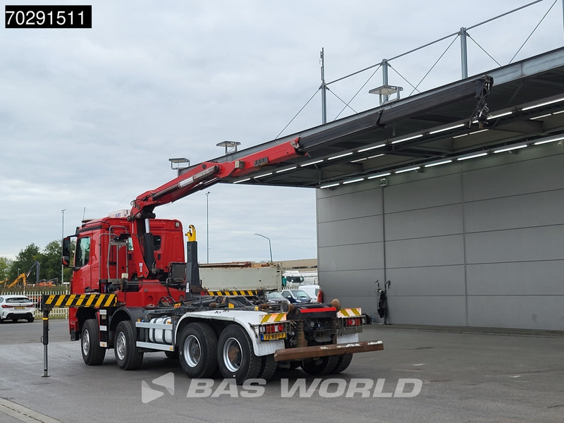 Mercedes-Benz Arocs 4145 8X4 NL-Truck HMF RCL 5300 Crane Hyva 26-51-S Hooklift Steelsuspension Big-Axle Automatic Euro 6 līzingu Mercedes-Benz Arocs 4145 8X4 NL-Truck HMF RCL 5300 Crane Hyva 26-51-S Hooklift Steelsuspension Big-Axle Automatic Euro 6: foto 7
