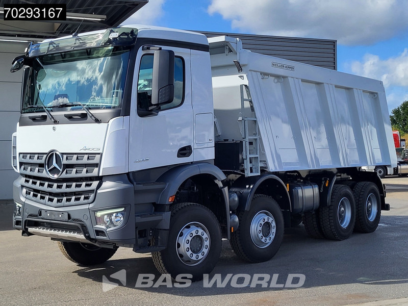 Mercedes-Benz Arocs 4145 8X4 New! 22m3 Meiller Kipper Big-Axle Steelsuspension Manual Euro 3 - Kravas automašīna pašizgāzējs: foto 5 Mercedes-Benz Arocs 4145 8X4 New! 22m3 Meiller Kipper Big-Axle Steelsuspension Manual Euro 3 - Kravas automašīna pašizgāzējs: foto 5