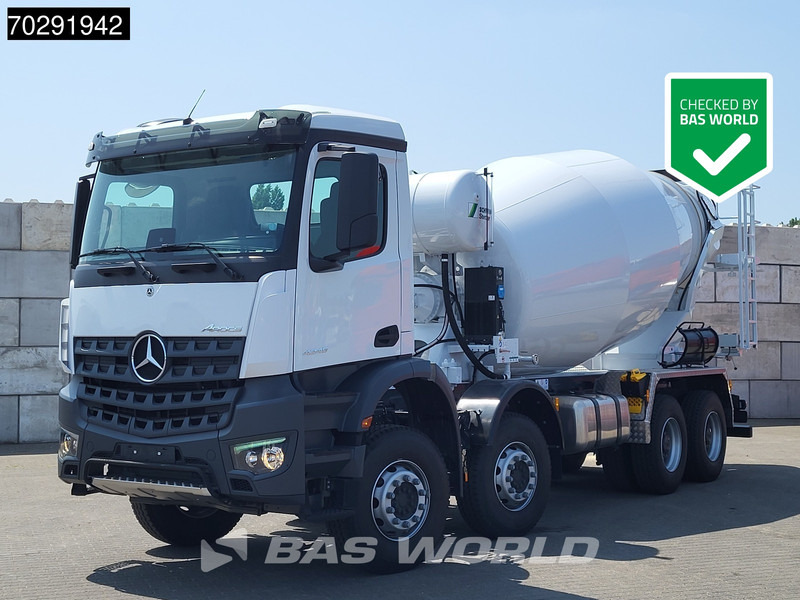 Mercedes-Benz Arocs 4245 8X4 NEW! 12m3 Schwing Stetter Mixer Big-Axle Manual Euro 3 - Betonvedējs: foto 1 Mercedes-Benz Arocs 4245 8X4 NEW! 12m3 Schwing Stetter Mixer Big-Axle Manual Euro 3 - Betonvedējs: foto 1
