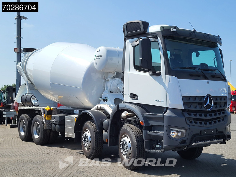 Mercedes-Benz Arocs 4245 8X4 NEW! 13m3 Schwing Stetter mixer Big-Axle Manual Euro 3 - Betonvedējs: foto 3 Mercedes-Benz Arocs 4245 8X4 NEW! 13m3 Schwing Stetter mixer Big-Axle Manual Euro 3 - Betonvedējs: foto 3