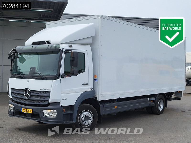 Mercedes-Benz Atego 1218 4X2 12tons NL-Truck Ladebordwand Automatic Euro 6 - Kravas automašīna ar slēgto virsbūvi: foto 1 Mercedes-Benz Atego 1218 4X2 12tons NL-Truck Ladebordwand Automatic Euro 6 - Kravas automašīna ar slēgto virsbūvi: foto 1