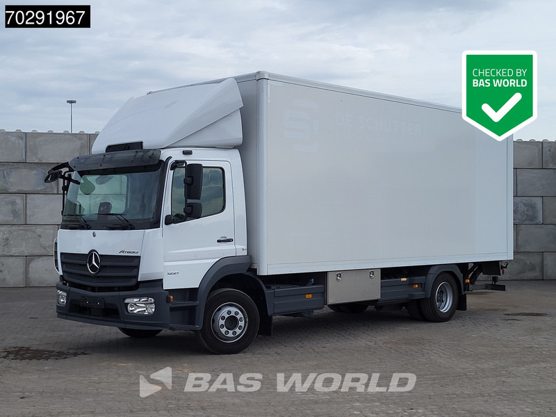 Mercedes-Benz Atego 1221 Atego 4X2 1500kg Ladebordwand Automatic Navi Euro 6 - Kravas automašīna ar slēgto virsbūvi: foto 1 Mercedes-Benz Atego 1221 Atego 4X2 1500kg Ladebordwand Automatic Navi Euro 6 - Kravas automašīna ar slēgto virsbūvi: foto 1